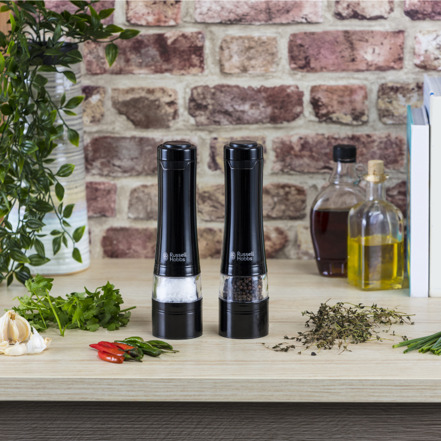 RUSSELL HOBBS 2801056 Black Salt and Pepper Grinders